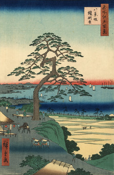 浮世繪 明所江戶百景