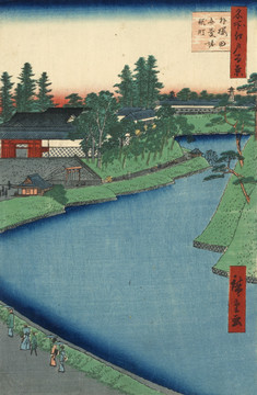 浮世繪 明所江戶百景