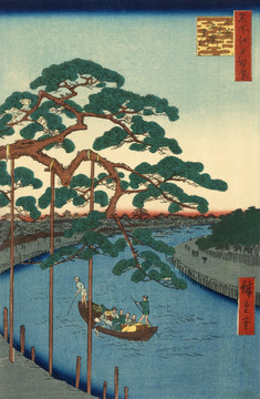 浮世繪 明所江戶百景