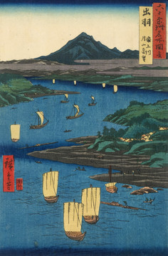 浮世繪 明所江戶百景