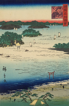浮世繪 明所江戶百景