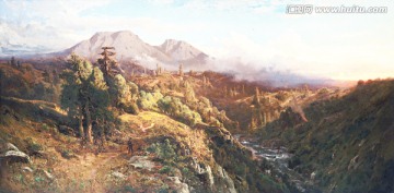 高清古典風(fēng)景油畫 畫廊品質(zhì)