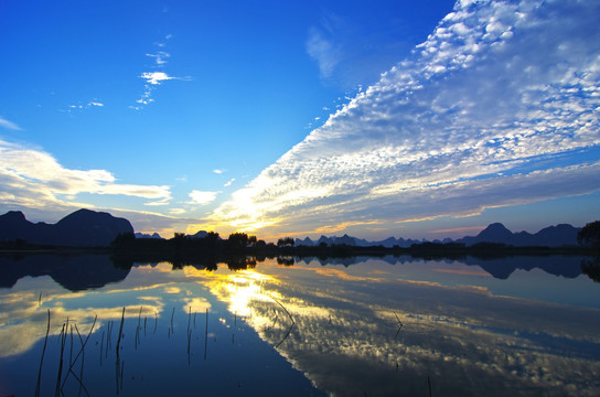 湖景