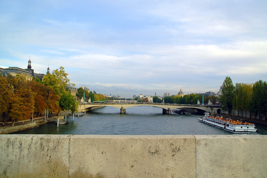 巴黎城市风光 塞纳河风光