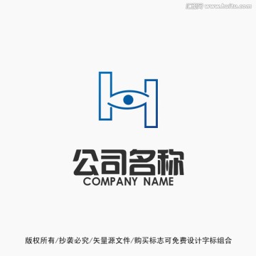 眼睛标志logo