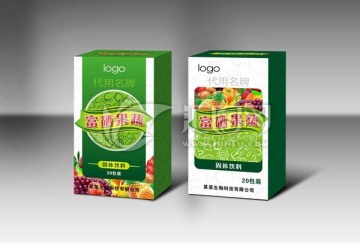 富硒果蔬盒子效果圖