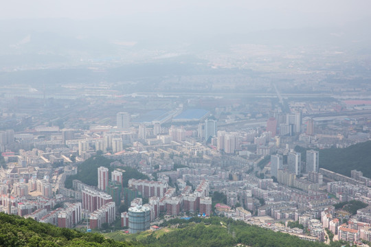 本溪全景 本溪俯瞰 辽宁本溪