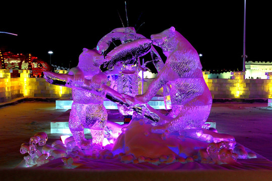 冰雕 雪雕 雕塑 艺术