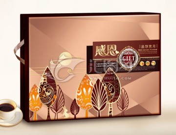 感恩包裝 展開圖