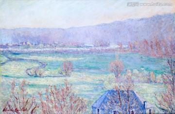莫奈作品風(fēng)景油畫(huà)