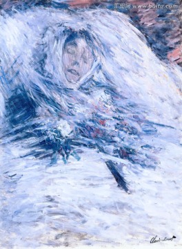 莫奈作品風(fēng)景油畫(huà)