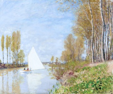 莫奈作品風景油畫
