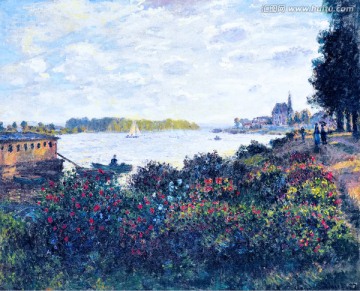 莫奈作品風景油畫