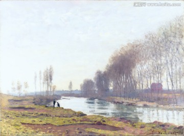 莫奈作品風景油畫