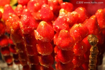 冰糖葫芦 糖葫芦 美食 甜食