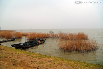 冬季太湖湖岸