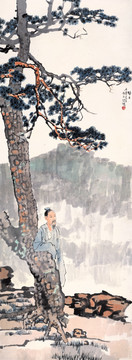 徐悲鴻 歸去圖 未分層