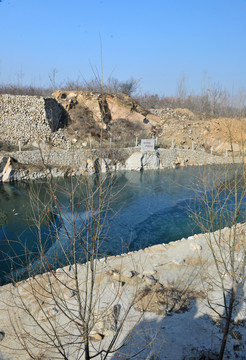 水坝 水库