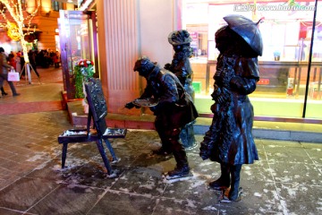 哈尔滨市 中央大街 雕塑