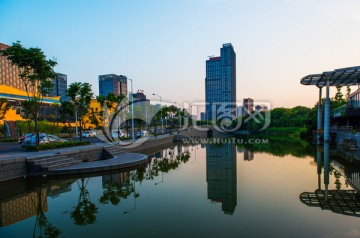 杭州城市风光 钱江新城