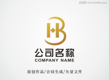 HB字母LOGO 标志设计