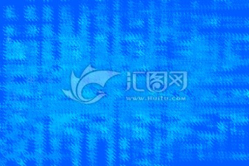 藍色調(diào)波紋
