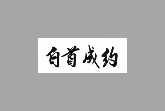 白首成約