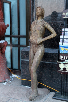 哈尔滨 当代雕塑 雕塑 少女