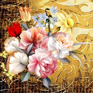 花 無框畫