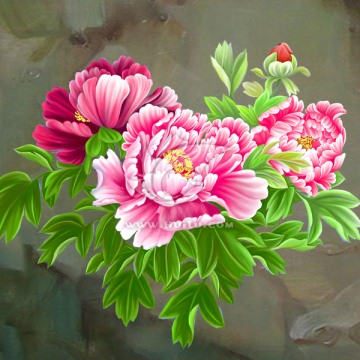 花 無框畫
