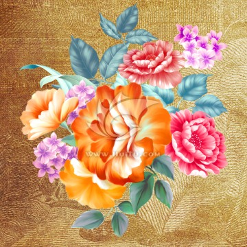花 無框畫