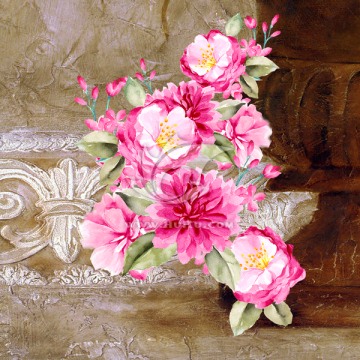 花 油畫