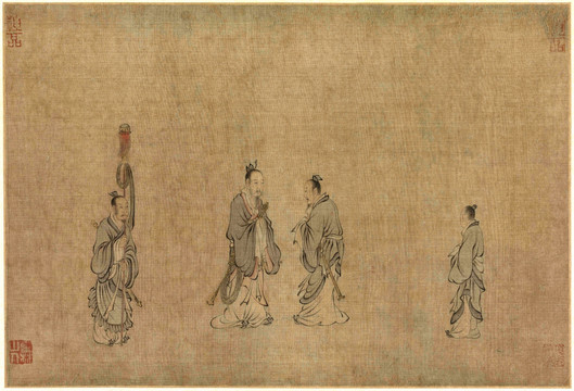 馬和之 唐風(fēng)冊(cè) 未分層