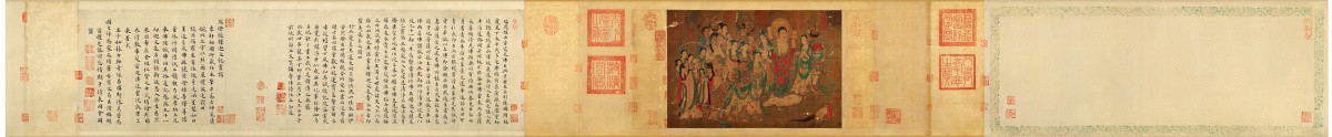 燃燈佛授記釋迦文圖卷 未分層