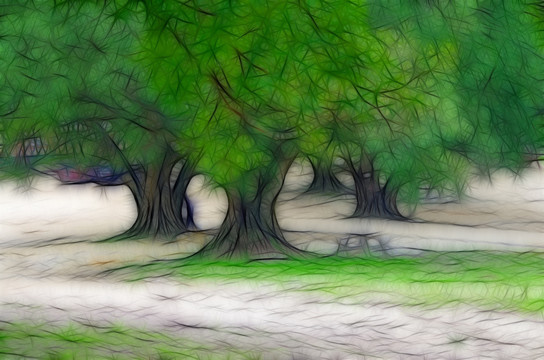 抽象風(fēng)景