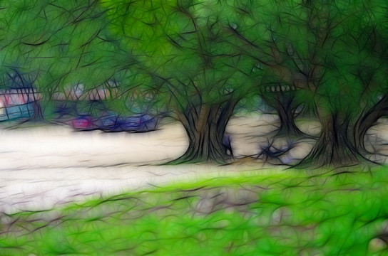 抽象風(fēng)景