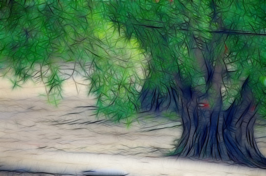 抽象風景