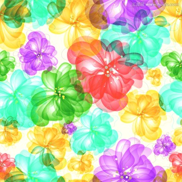 蒙朧花未分層