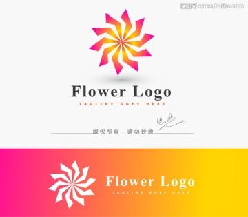 花卉logo