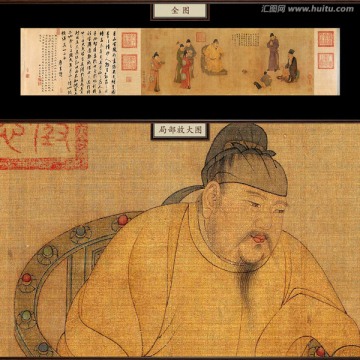 任仁發(fā) 張果見明皇圖 未分層