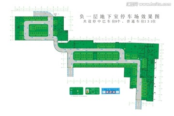 停车场停车位交通标识标牌导向牌