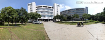 华南师范大学文学院法学院全景