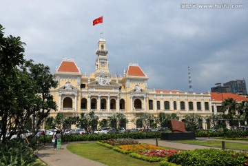 越南风光 胡志明市邮局