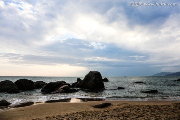 海南三亚三亚湾风景