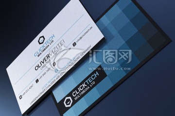 科技創(chuàng)意精美名片設計