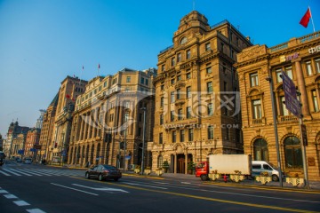 上海外滩老建筑 街景