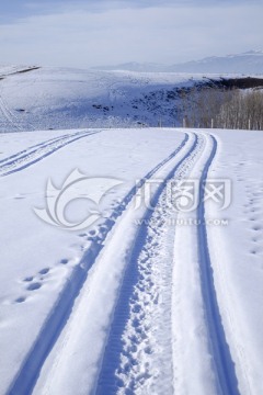 雪地越野