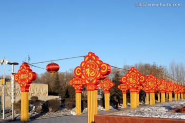 节日亮化 新年 中国结