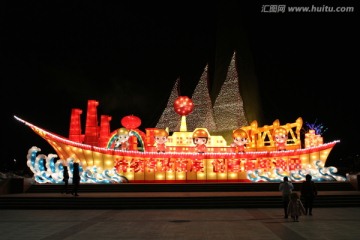 节日亮化 新年 十五 彩灯 灯