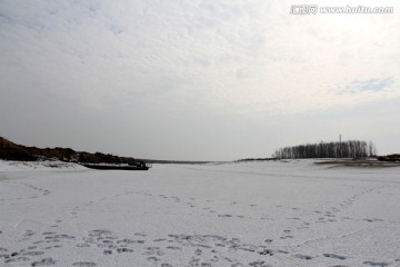 千里冰封 万里雪飘 大江 冰雪